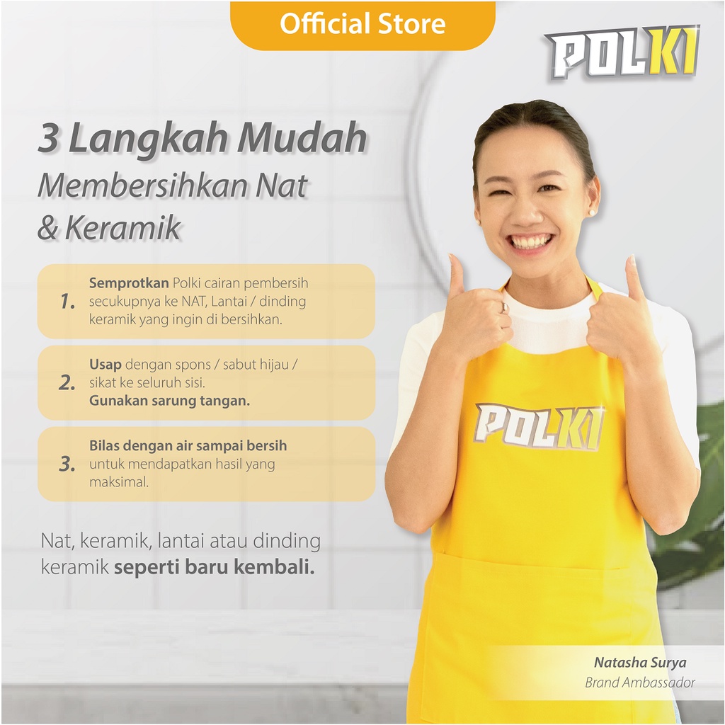 POLKI Paket Pembersih Kamar Mandi