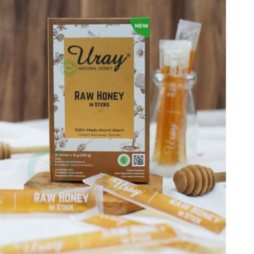 

❇ URAY 10 SACHET - RAW HONEY HONEY & GINGER IN STICK 120GR ♀