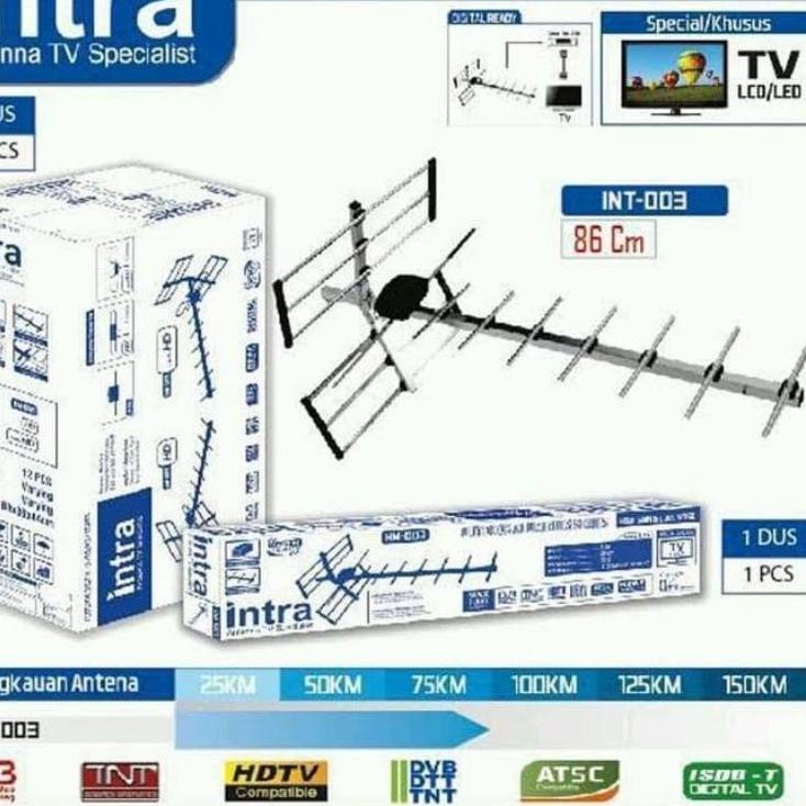 ❃ Intra Antena TV Digital Luar / Outdoor INT-003 / INT-005 ✾