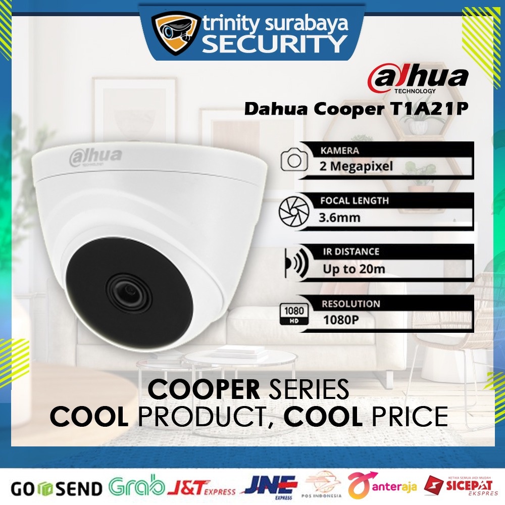 CCTV Indoor DAHUA Cooper Series 2mp