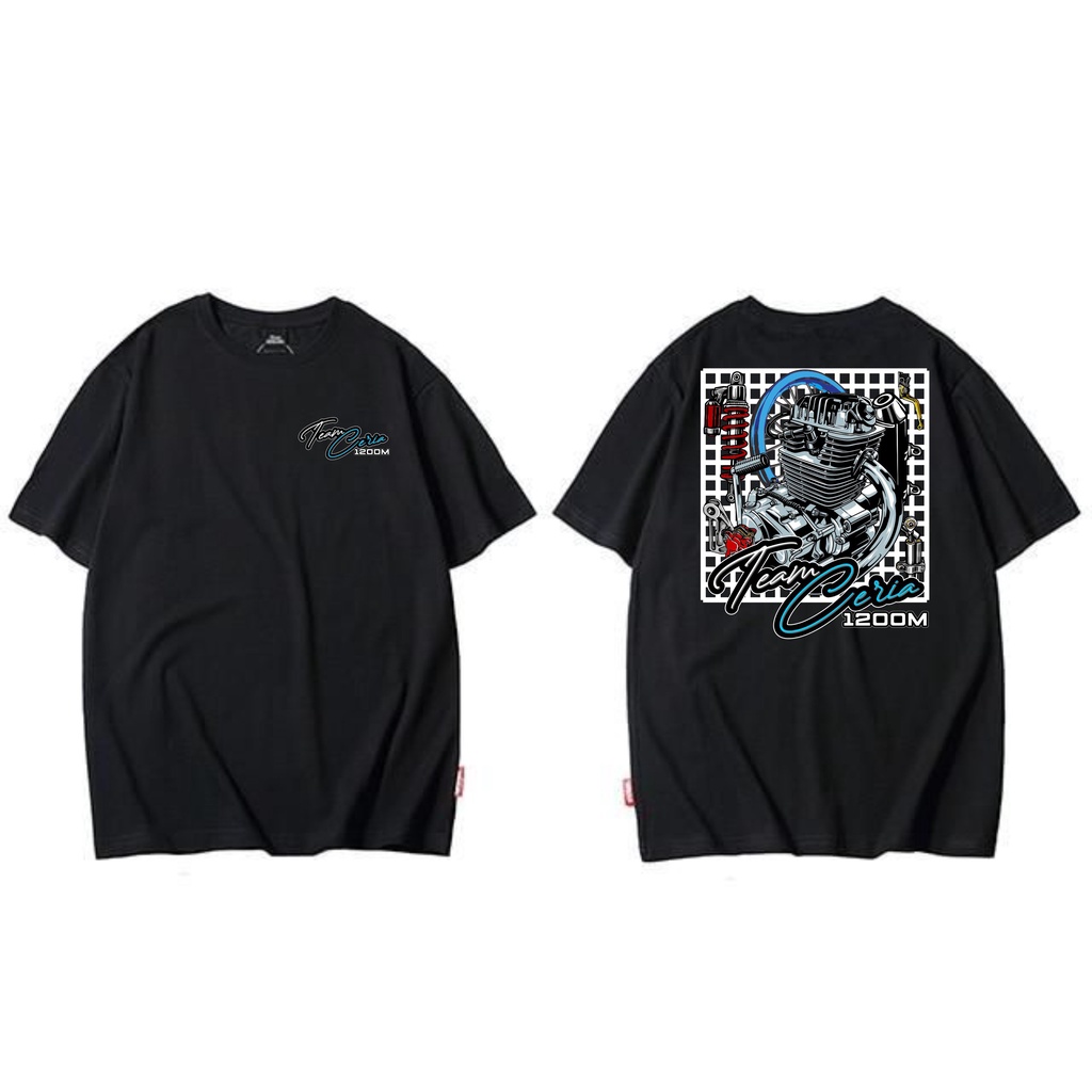 KAOS OVERSIZE HEREX TEAM CERIA 1200M BIG SIZE JUMBO