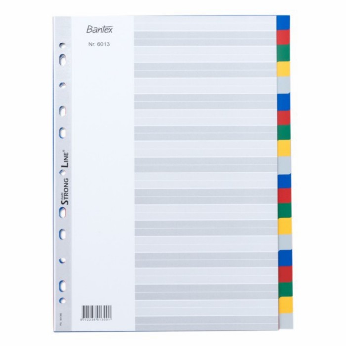 

Terlaris Bantex Pp Colour Divider A4 (20 Pages) #6013-00