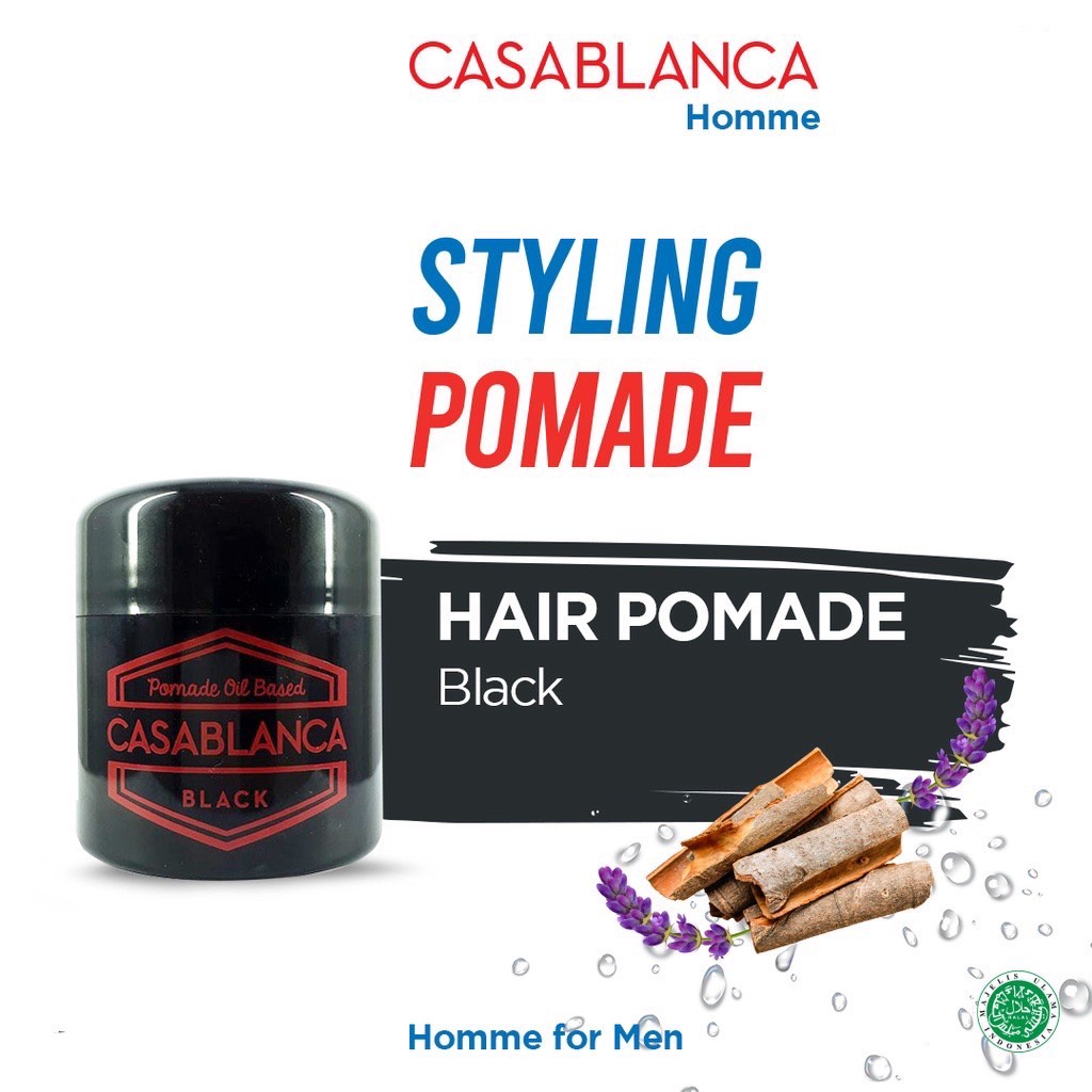 Casablanca Minyak Rambut | Pomade Oil Based 50 Gram