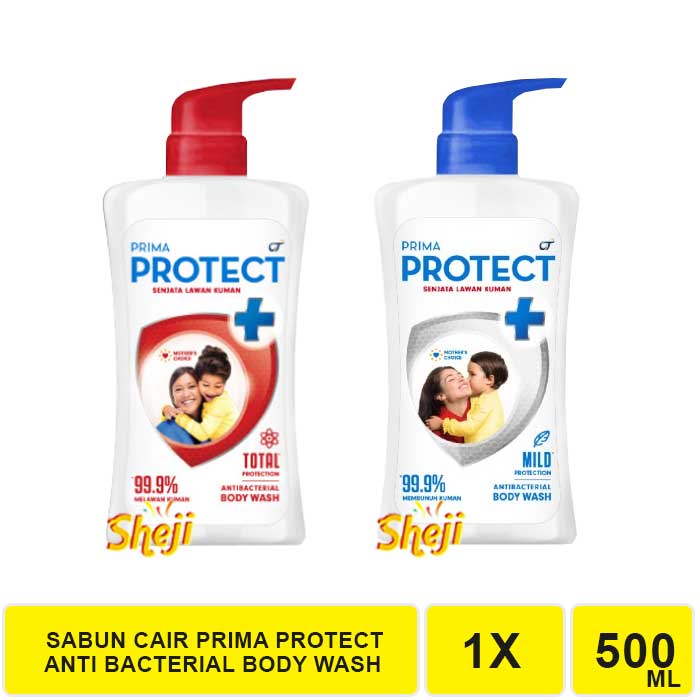 SABUN CAIR PRIMA PROTECT+ KEMASAN BOTOL 500ML