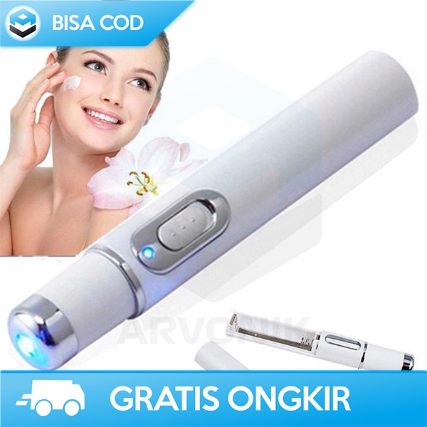 PEN LASER JERAWAT PORTABLE EFEKTIF EFISIEN 415NM LAIKOU ACNE TREATMENT