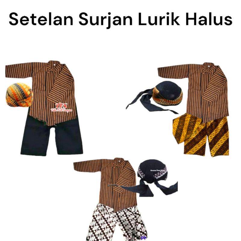 SURJAN LURIK ANAK/LURIK HALUS/SURJAN HALUS ANAK