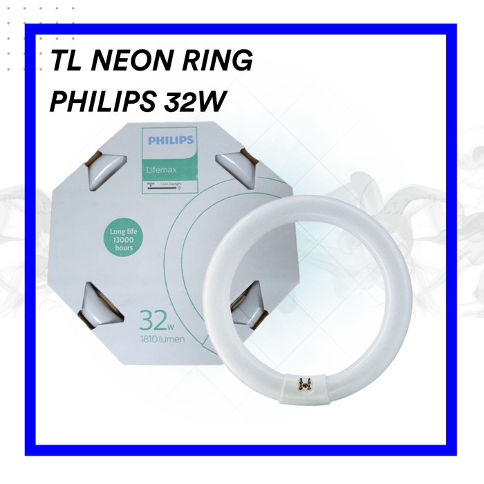 Termantab] LAMPU PHILIPS TL NEON RING 32W 32WATT 32 WATT TLE TL-E PUTIH 54 765