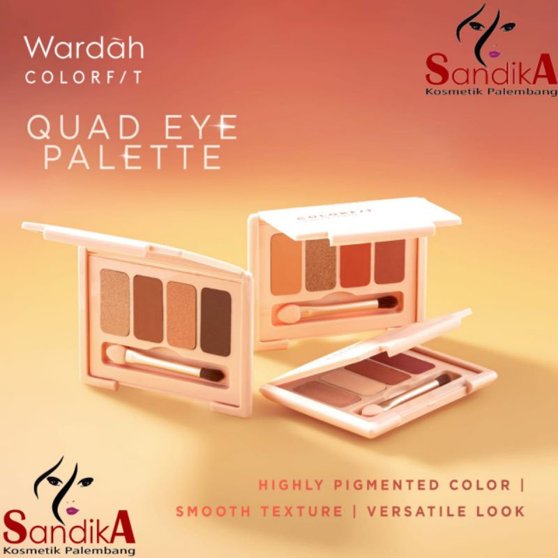 WARDAH Colorfit Quad Eye Palette