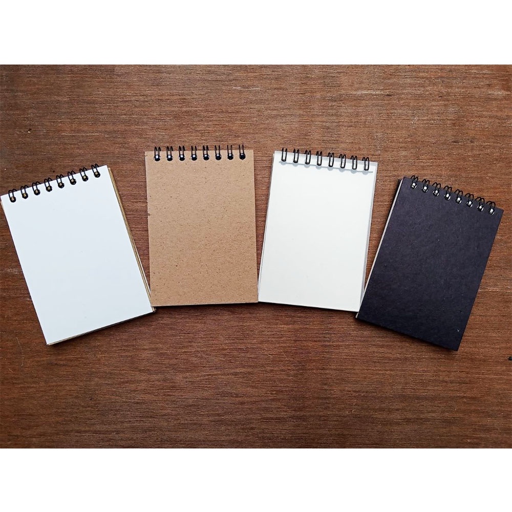 

BUKU SKETSA A7/SKETCHBOOK MINI/BRONW PAPER/BOOKPAPER/HVS/SKETSA