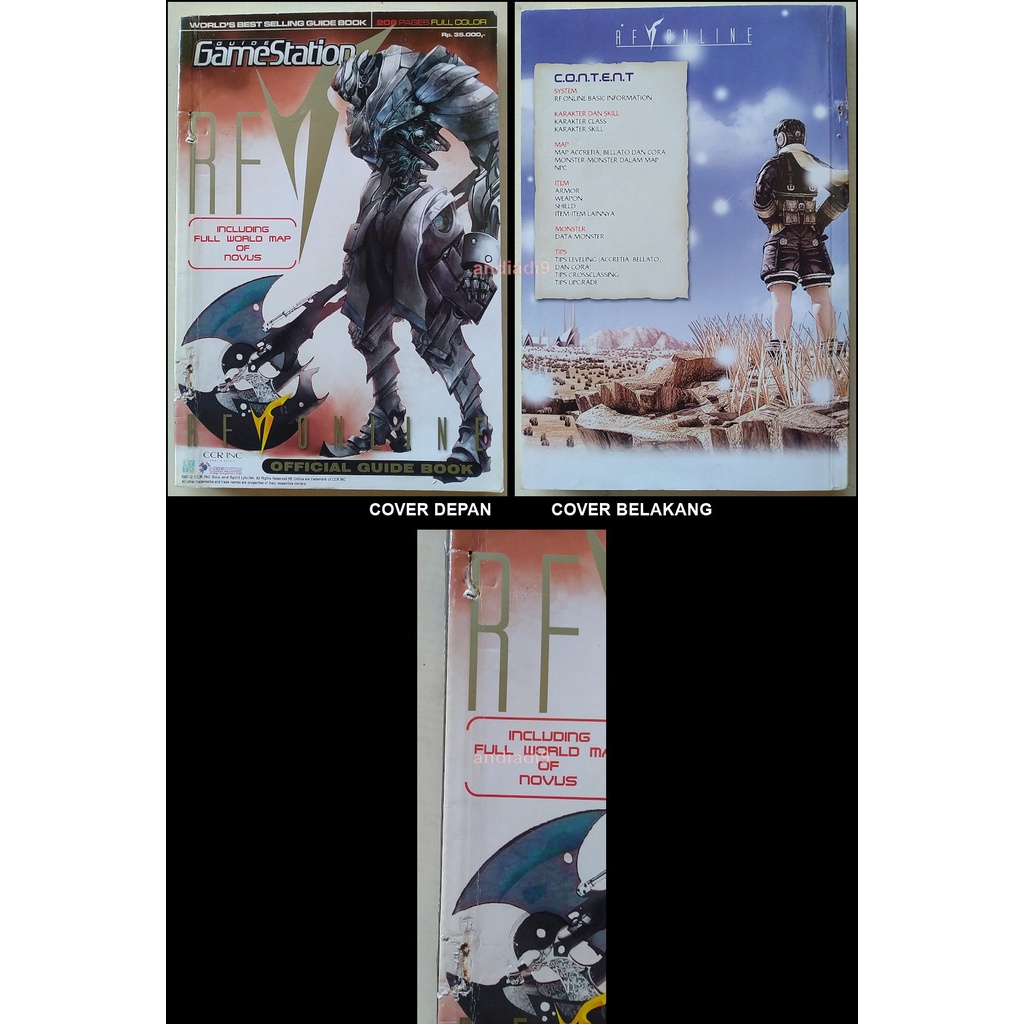 PANDUAN GAME GAMESTATION GUIDE RF ONLINE 2007 ORIGINAL