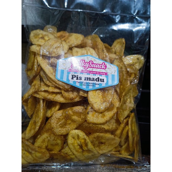 Termurah kripik pisang coklat// kripik pisang madu//kripik pisang//Snack kiloan