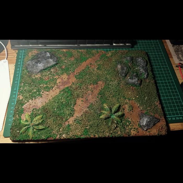 Best Seller Diorama Tatakan Hutan || Jungle Base Diorama Cocok Buat Diecast