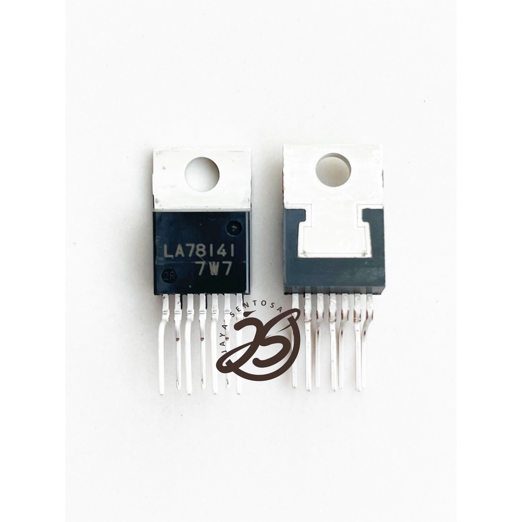1 BUAH IC VERTIKAL LA78141 ASLI ORIGINAL MERK ON IC VERTICAL LA 78141 LA78141-E ASLI ORI