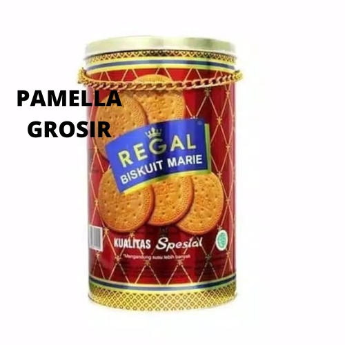 

REGAL MARIE SPESIAL KALENG BESAR 1000gr SNACK makanan ringan jajanan cemilan camilan pedas asin gurih manis murah