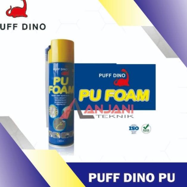 ✩ PUFF DINO PU POLYURETHANE FOAM SEALANT SPRAY EXPANDING PUFFDINO  340 ML 500ML 750ML 340ML ☁