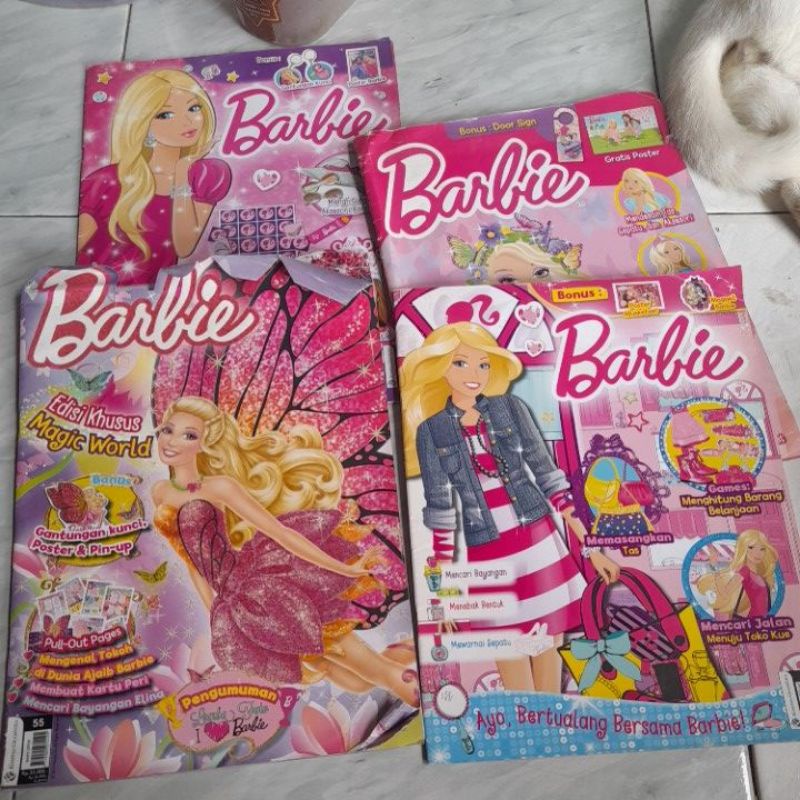 MAJALAH BEKAS BARBIE