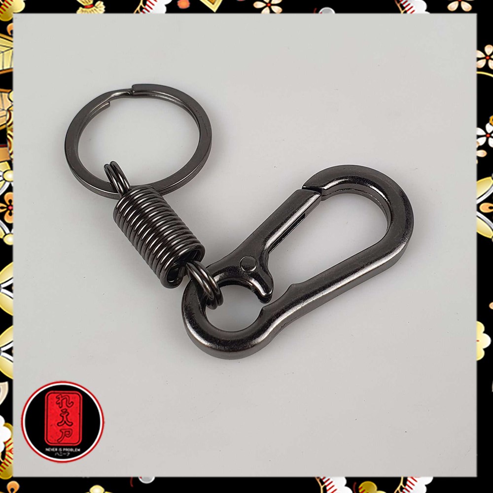 Karabiner dengan Per Stainless Steel