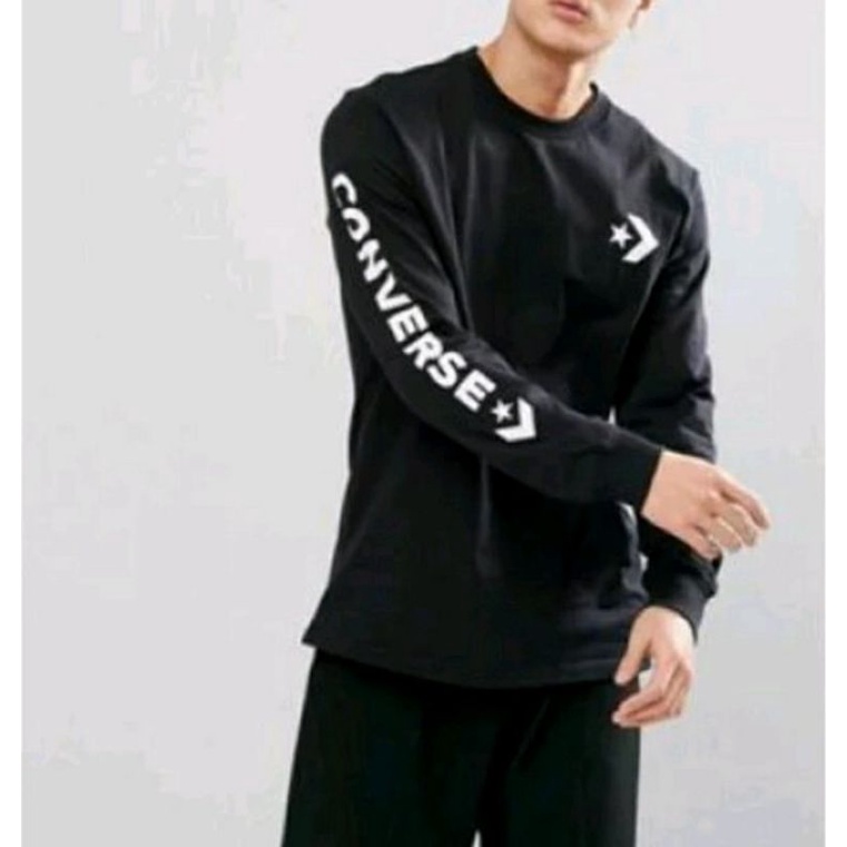 longsleeve / kaos lengan panjang Converse