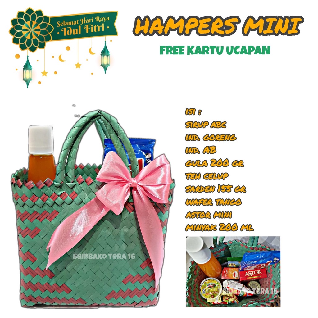 Hampers mini/parcel lebaran