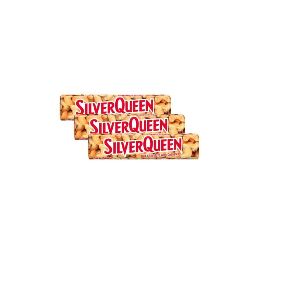 

Memang Keren Silverqueen Cokelat Cashew 3 x 25 gr