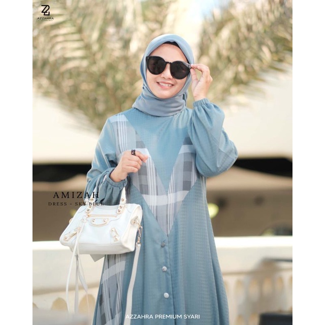 NEW AMIZAH SERIES BY AZZAHRA PREMIUM SYAR'I ORIGINAL READY