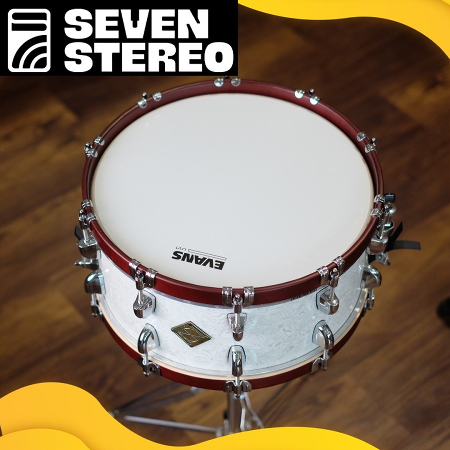 DIXON PDSCL654SWM Classic Series Snare Sub Zero White Maple Hoop