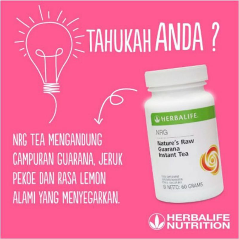 Natures Raw Guarana Tea - NRG Tea