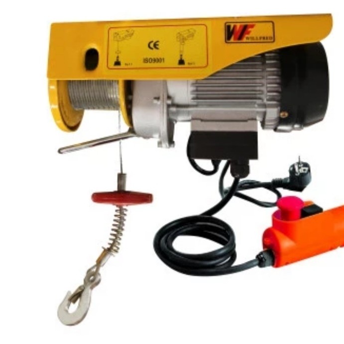 ;&;&;&;&] Katrol Elektrik Mini Elektrik Hoist 500 Kg Willfred