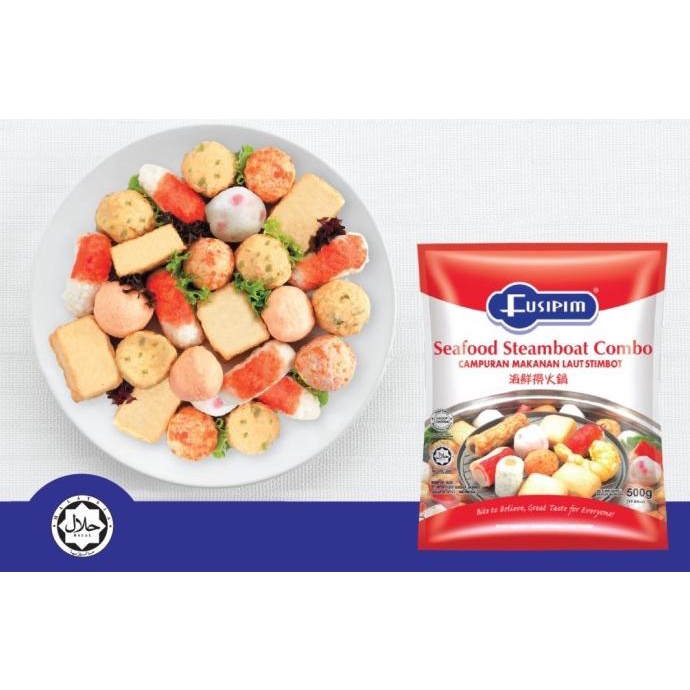 

Frozen Food Fusipim Seafood Steamboat Combo 400Gr Makanan Laut Shabu bir07