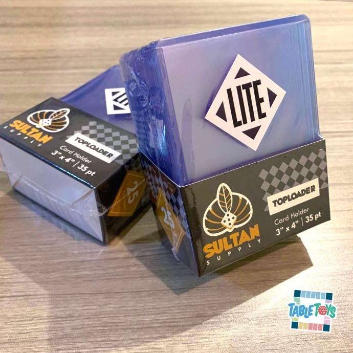 

Terbaru !!! Sultan Supply Toploader (Card Holder) 3"X4" (35 Pt) Lite