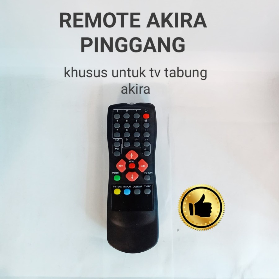 REMOTE AKIRA PINGGANG KHUSUS UNTUK TV TABUNG AKIRA