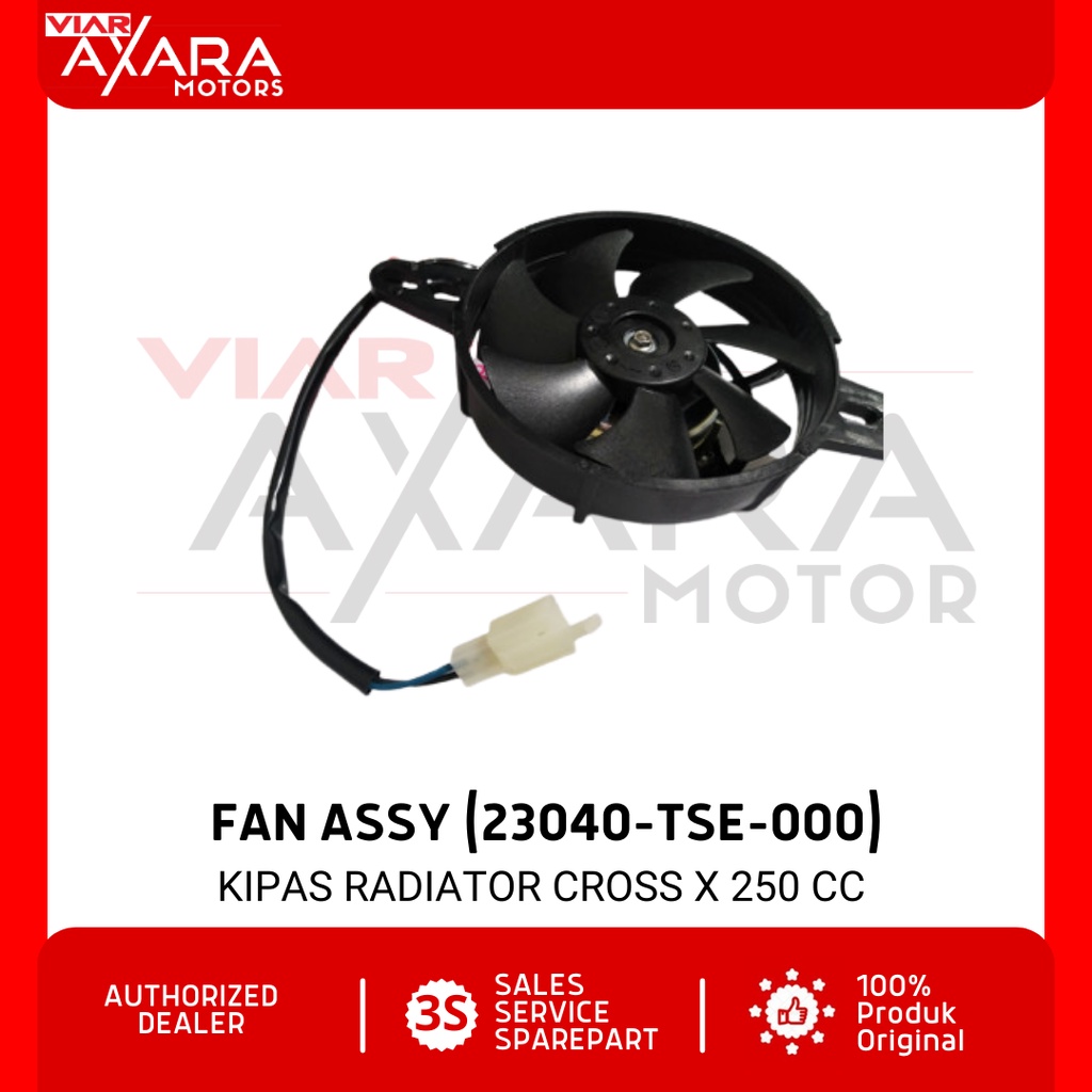 Fan Assy / Kipas Radiator Sparepart Viar Cross X 250 CC (23040-TSE-000)