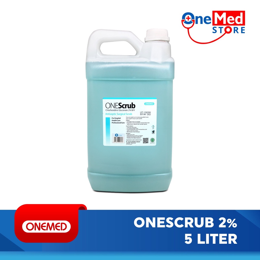 One Scrub 2% Onemed Hand Scrub Refill 5 Liter OJ