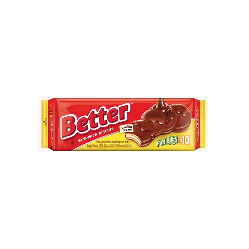 BETTER SANDWICH BISCUIT FUN BITES ISI 10 100GR