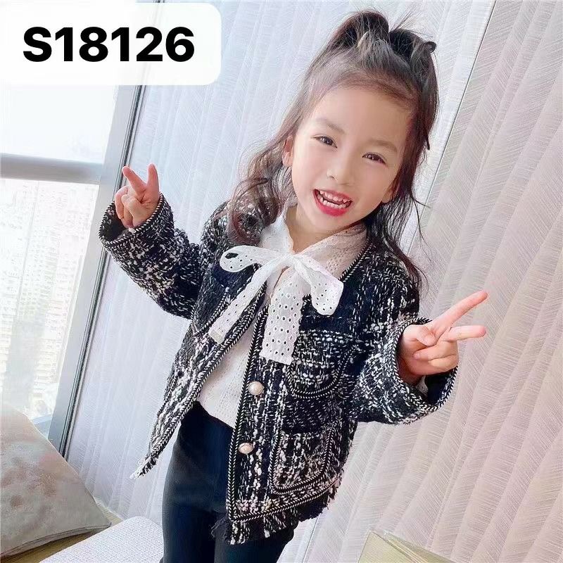 GROSIR 1-3 TAHUN IMPORT BLAZER TWEED ANAK PEREMPUAN PAKAIAN ANAK PEREMPUAN 210223