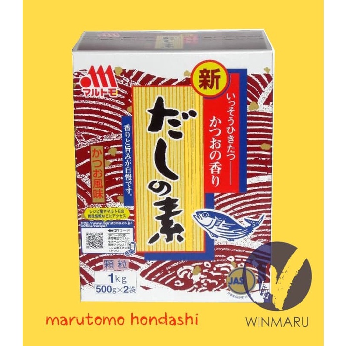 

Marutomo Hondashi Kaldu Ikan 1 kg