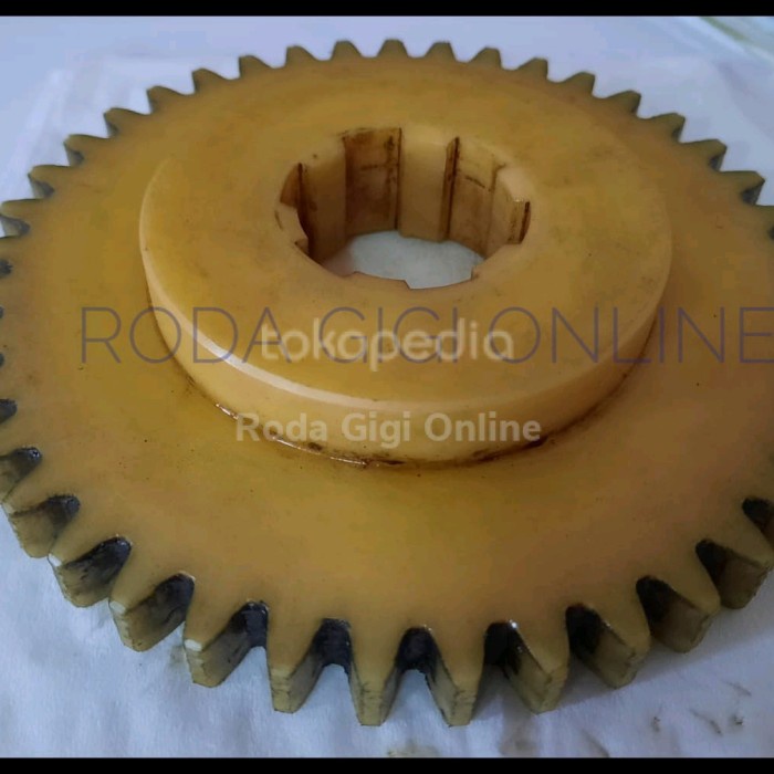 Terlaris Bending Spurgear Roda Gigi Lurus Nylon Mc Blue