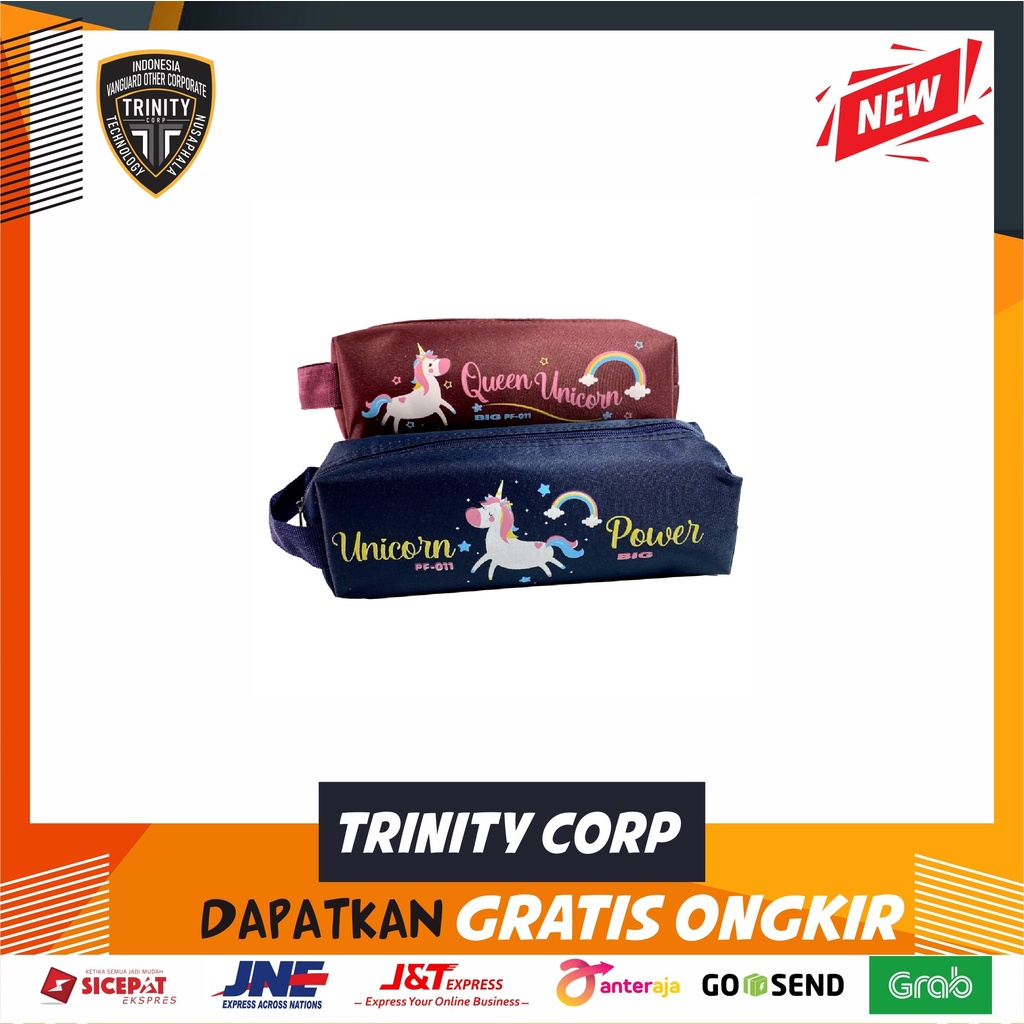 

Pencil case PF-011 unicorn Per pcs