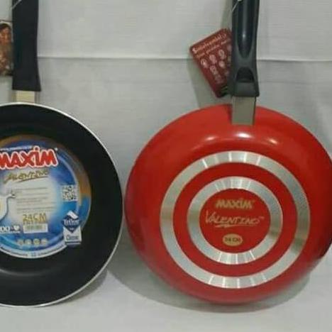 ✹ MAXIM VALENTINO 18 CM FRYPAN TEFLON ANTI LENGKET ➤