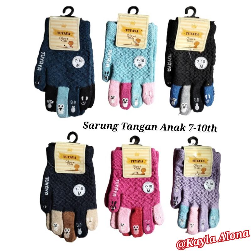 Sarung Tangan Lucu untuk Anak 7-10th