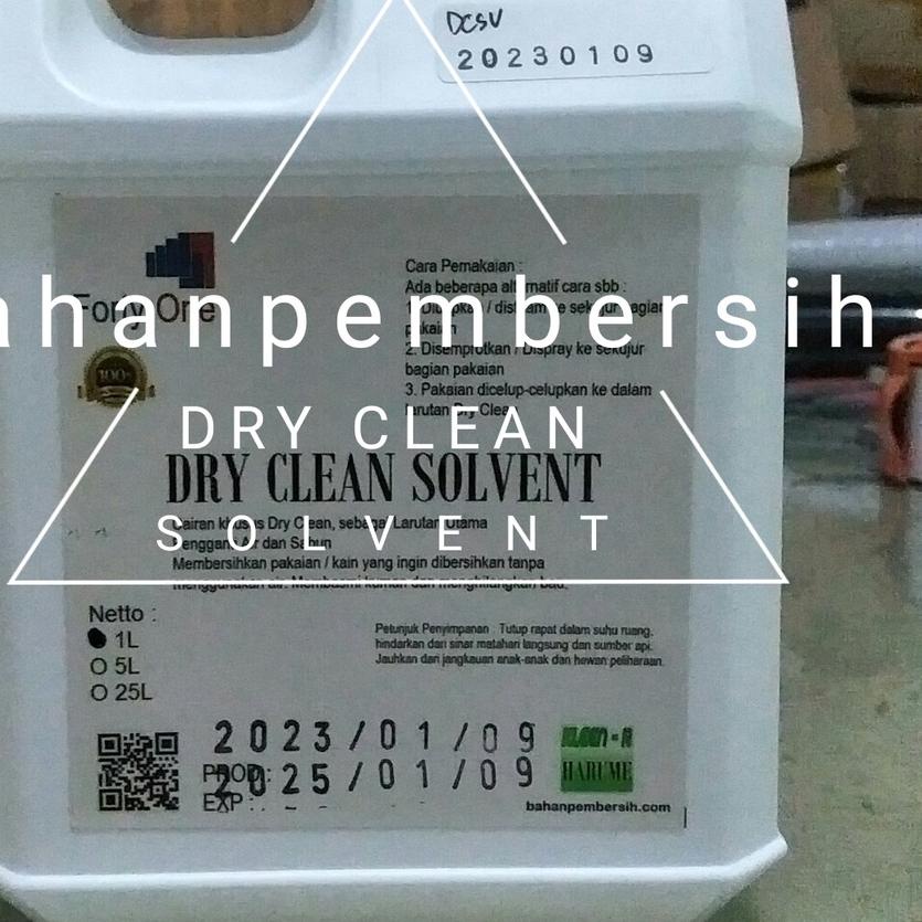 ✥ Dry Clean Solvent @ 1 Literan Forty One Kleen-R Harume ♛