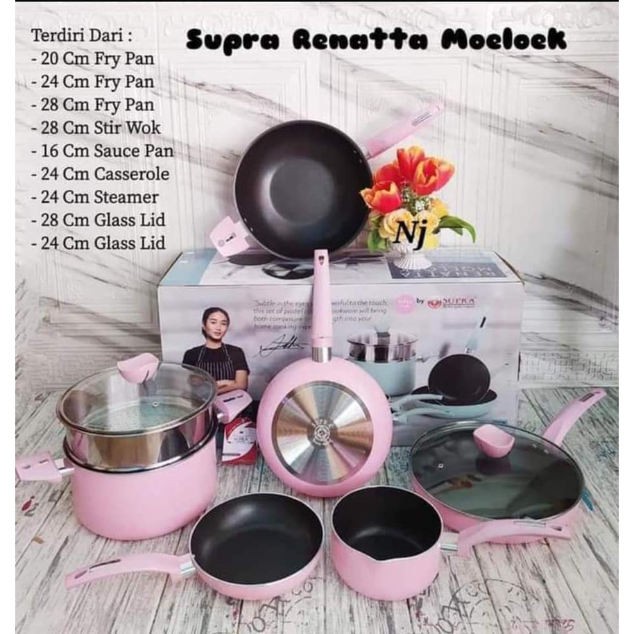PANCI SET SUPRA RENATA 9 PCS
