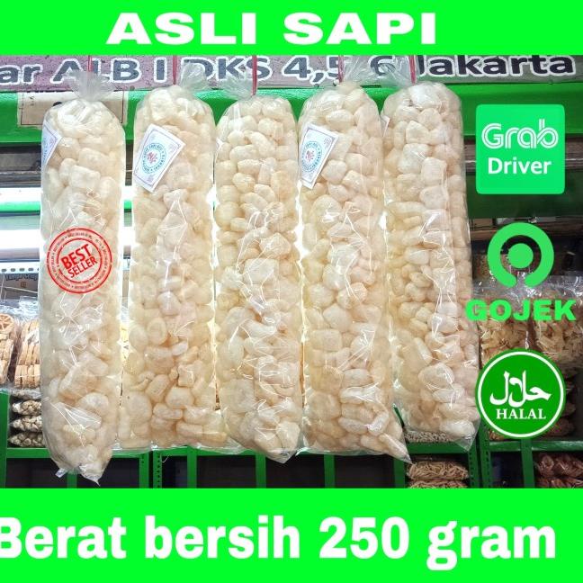 

▼ Kerupuk Kulit Sapi Asli Kiloan Gurih 250 Gram Dorokdok ۝