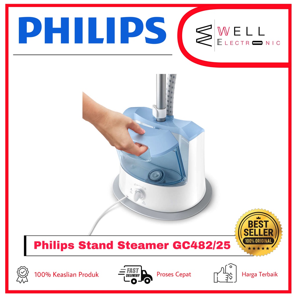 PHILIPS GC482/25 Steamer Baju Setrika Uap GC 482