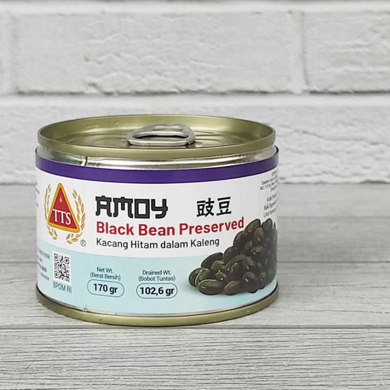 

Amoy Black Bean Preserved 99gr O Tausi Tauco Hitam