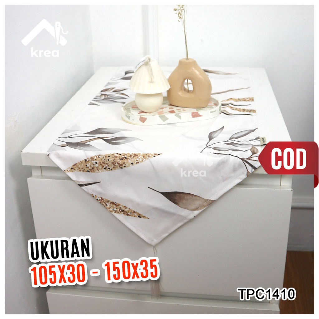 Taplak Meja / Table Runner Ukuran 105x30 - 150x35 TPC1410