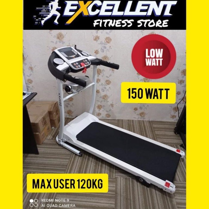 Treadmill Elektrik Electric Low Watt Falcon Excellent Listrik Treadmil