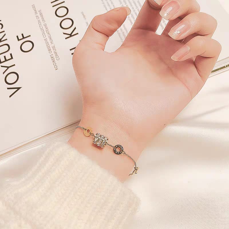 Gelang Tangan / Gelang Kaki Wanita Titanium Anti Karat