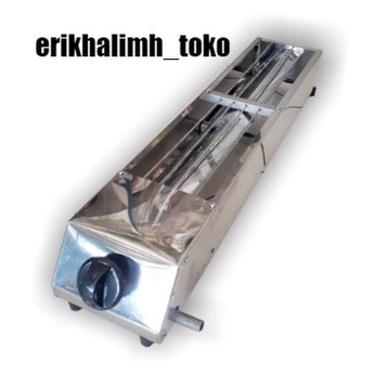 Bakaran Sate Gas Ukuran 50 cm Stainless || Panggang Sate ⇋
