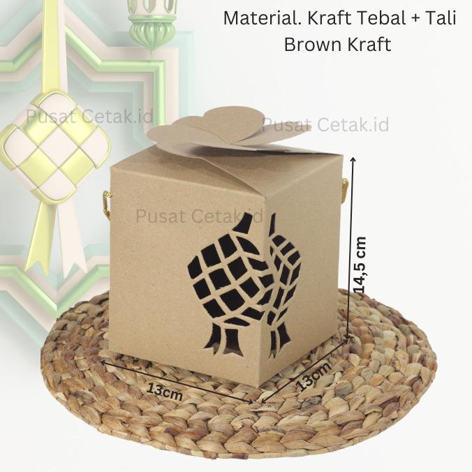 

Box Lebaran Kotak Toples Packaging Kue Kering Dus Idul Fitri Ketupat - KRAFT